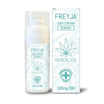 Nordic Oil CBD Ekzem Salbe Freyja Produktbild